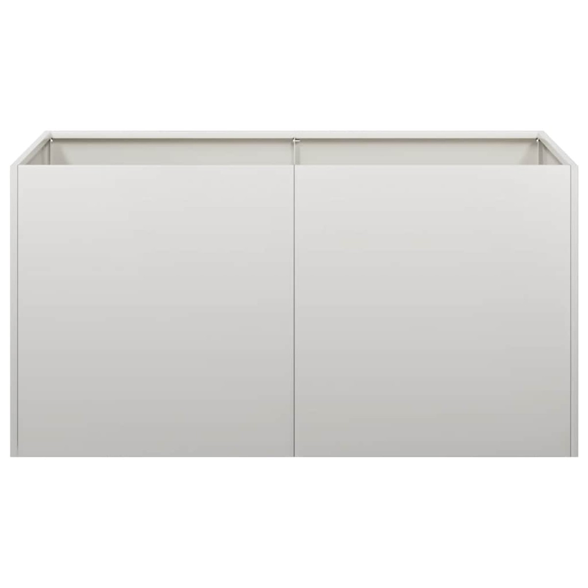 vidaXL Ζαρντινιέρα 80x40x40 εκ. από Ανοξείδωτο Ατσάλι