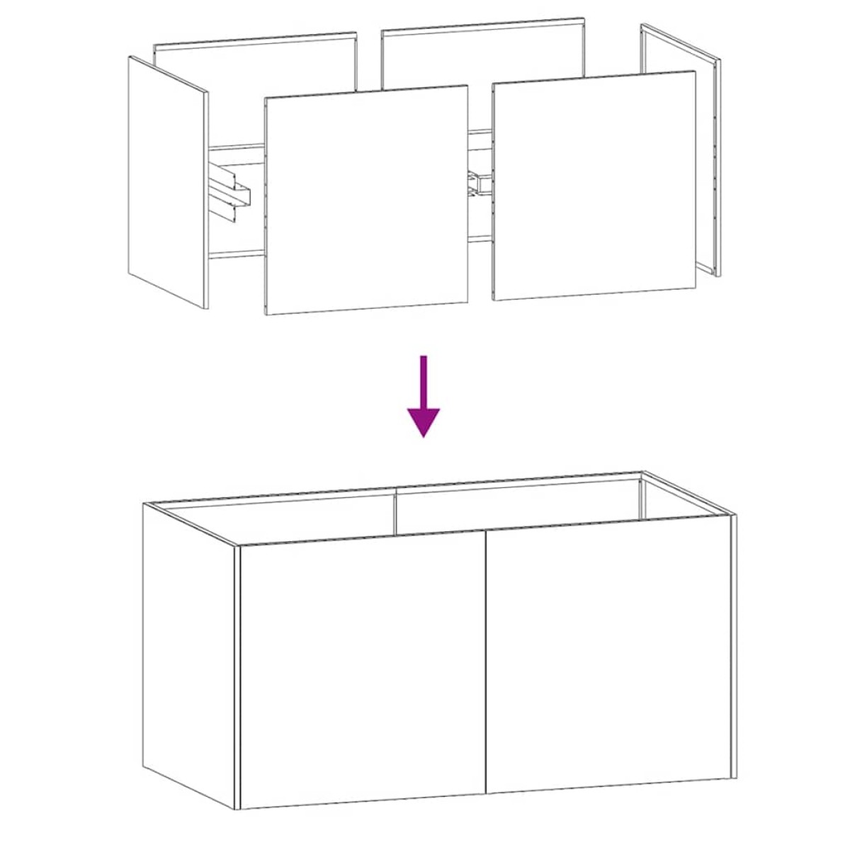 vidaXL Ζαρντινιέρα 80x40x40 εκ. από Ανοξείδωτο Ατσάλι