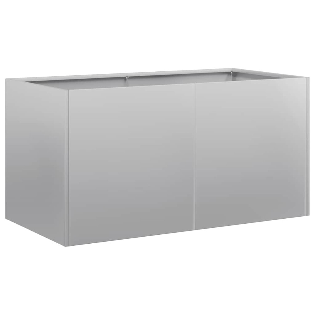 vidaXL Ζαρντινιέρα 80x40x40 εκ. από Γαλβανισμένο Ατσάλι
