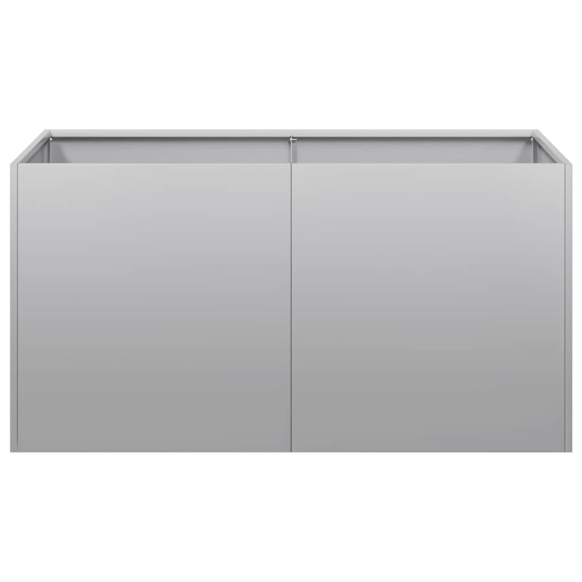 vidaXL Ζαρντινιέρα 80x40x40 εκ. από Γαλβανισμένο Ατσάλι