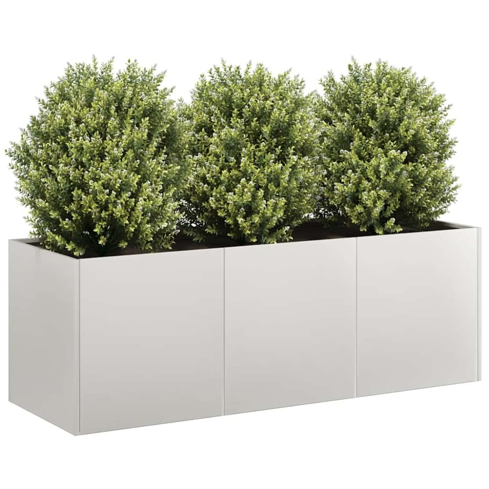 vidaXL Ζαρντινιέρα 120x40x40 εκ. από Ανοξείδωτο Ατσάλι