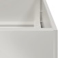 vidaXL Ζαρντινιέρα 120x40x40 εκ. από Ανοξείδωτο Ατσάλι