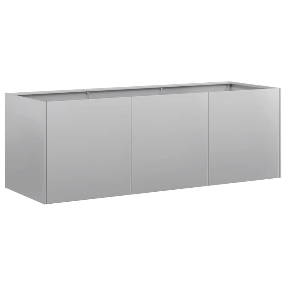 vidaXL Ζαρντινιέρα 120x40x40 εκ. από Γαλβανισμένο Ατσάλι