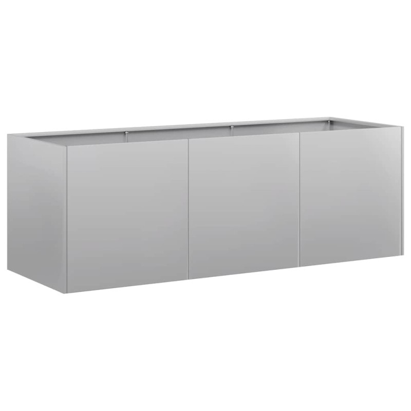 vidaXL Ζαρντινιέρα 120x40x40 εκ. από Γαλβανισμένο Ατσάλι