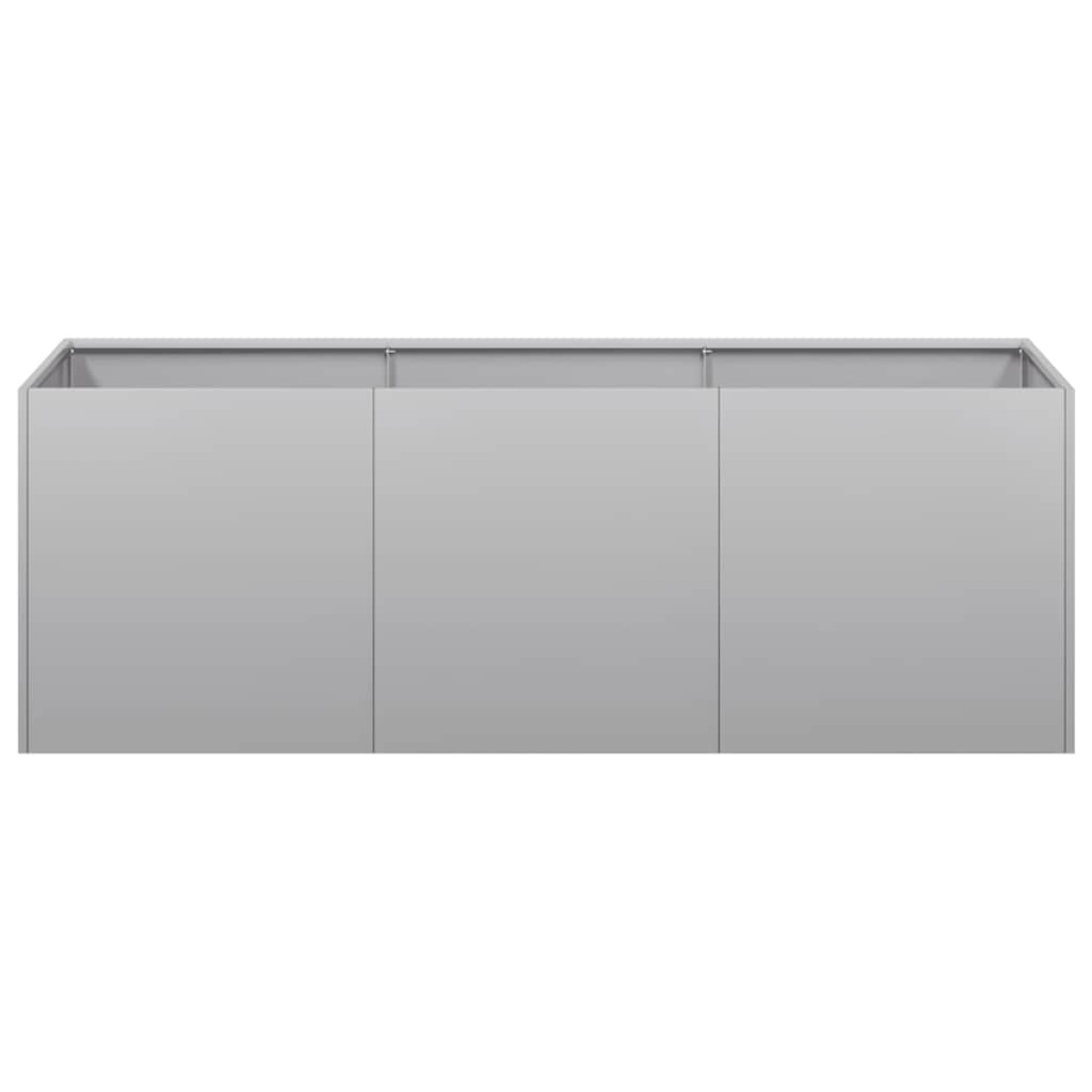 vidaXL Ζαρντινιέρα 120x40x40 εκ. από Γαλβανισμένο Ατσάλι