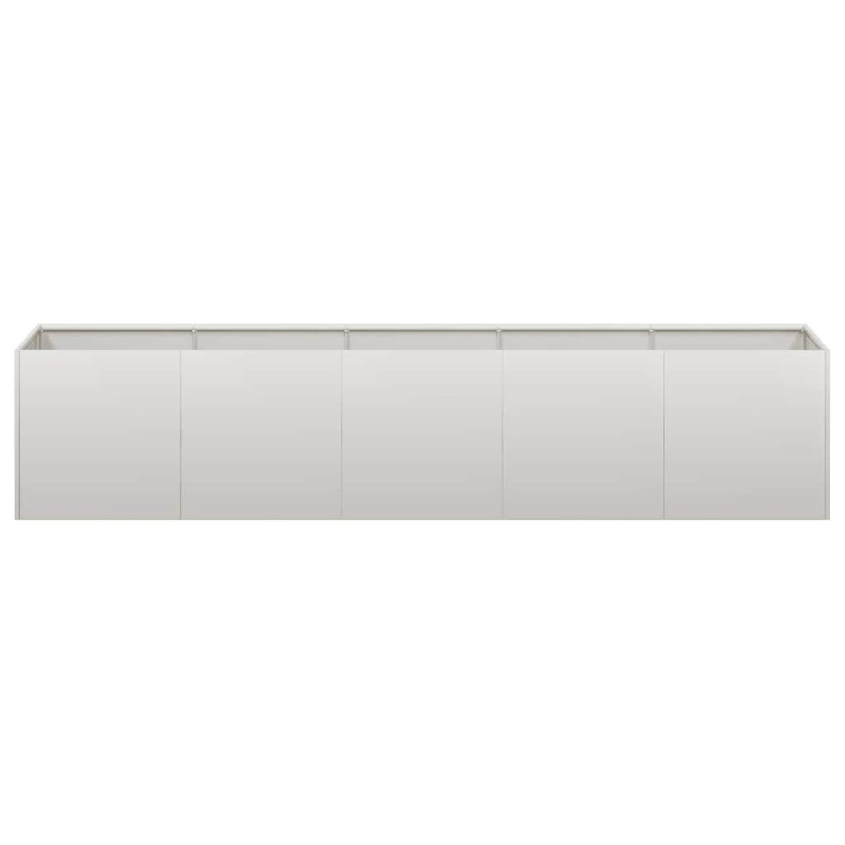 vidaXL Ζαρντινιέρα 200x40x40 εκ. από Ανοξείδωτο Ατσάλι
