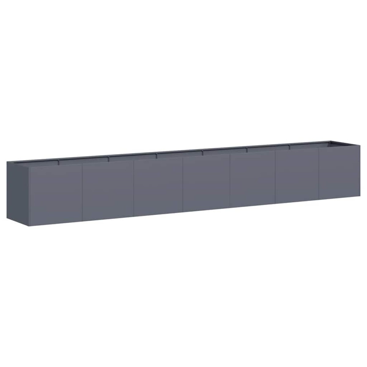 vidaXL Ζαρντινιέρα Ανθρακί 280x40x40 εκ. από Χάλυβα Ψυχρής Έλασης