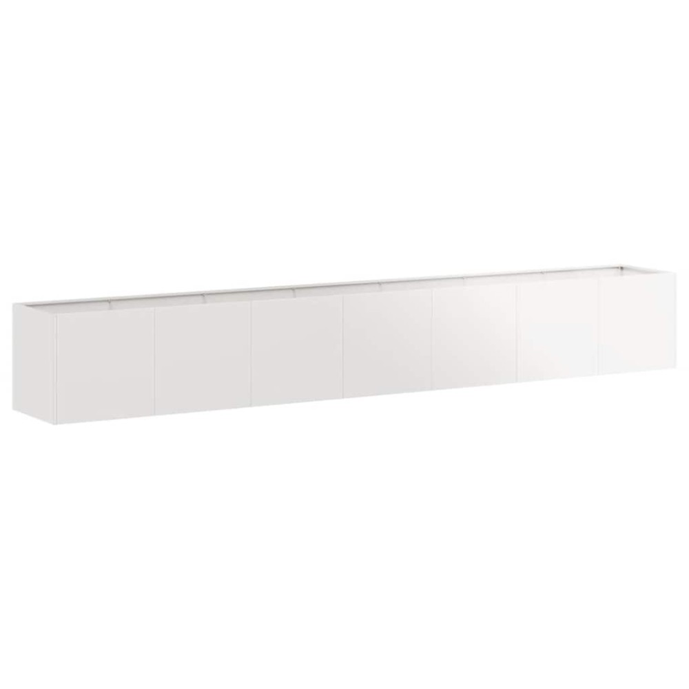 vidaXL Ζαρντινιέρα 280x40x40 εκ. από Ανοξείδωτο Ατσάλι