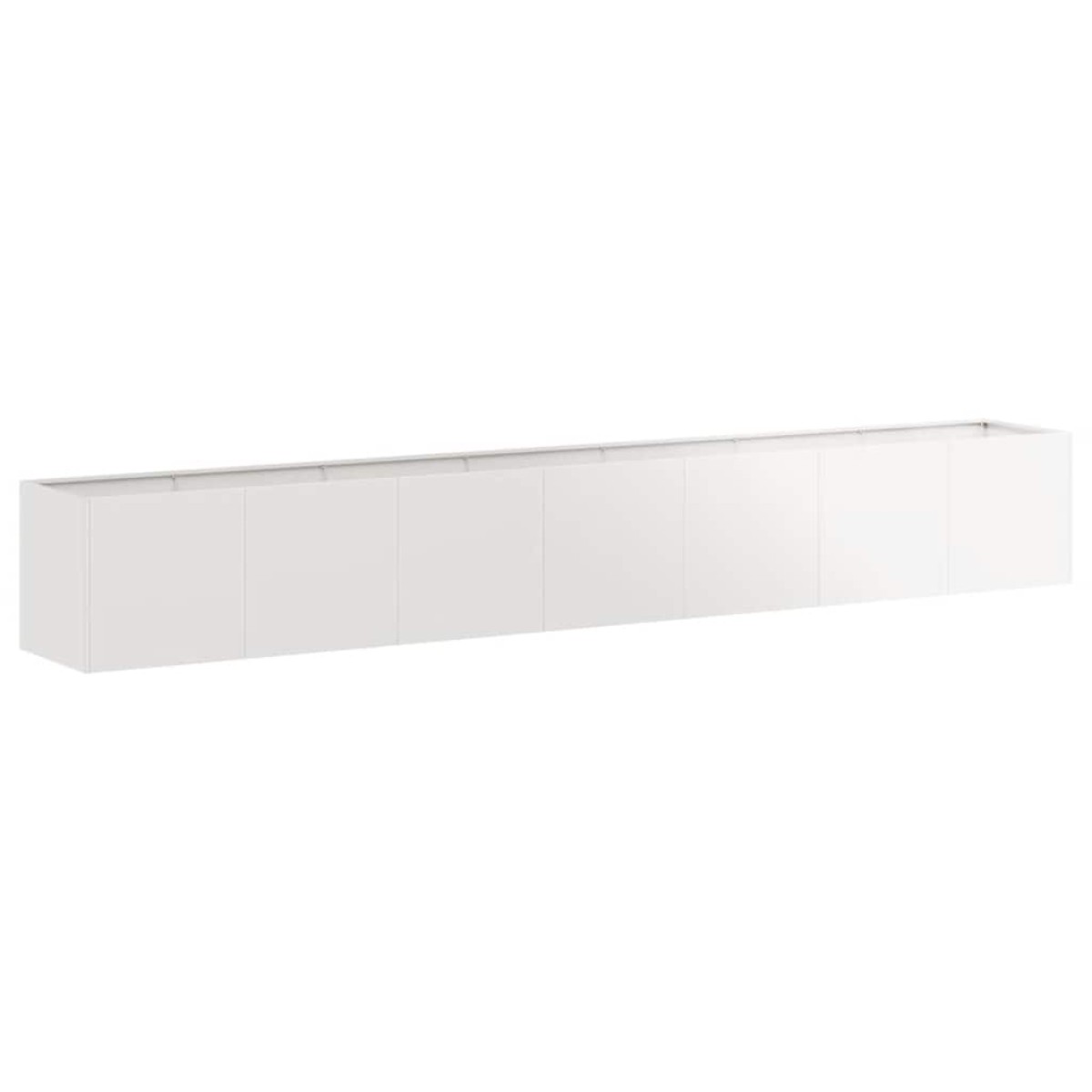 vidaXL Ζαρντινιέρα 280x40x40 εκ. από Ανοξείδωτο Ατσάλι