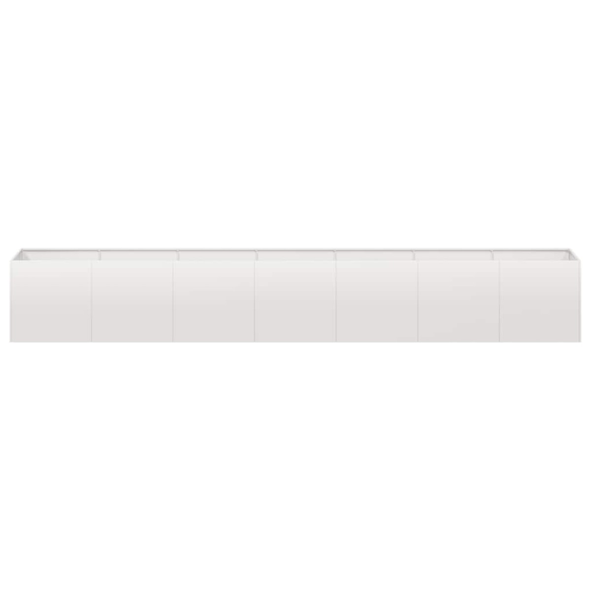 vidaXL Ζαρντινιέρα 280x40x40 εκ. από Ανοξείδωτο Ατσάλι