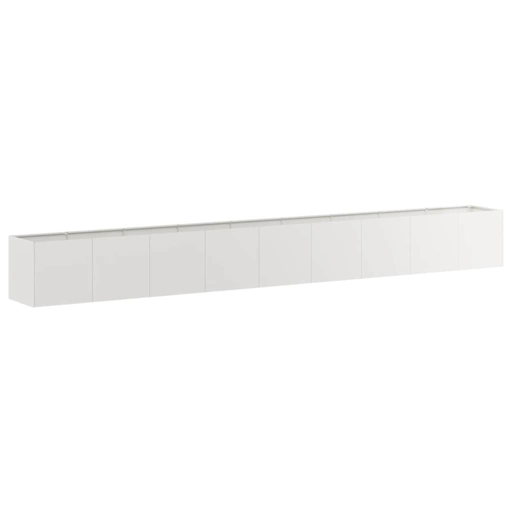 vidaXL Ζαρντινιέρα 360x40x40 εκ. από Ανοξείδωτο Ατσάλι