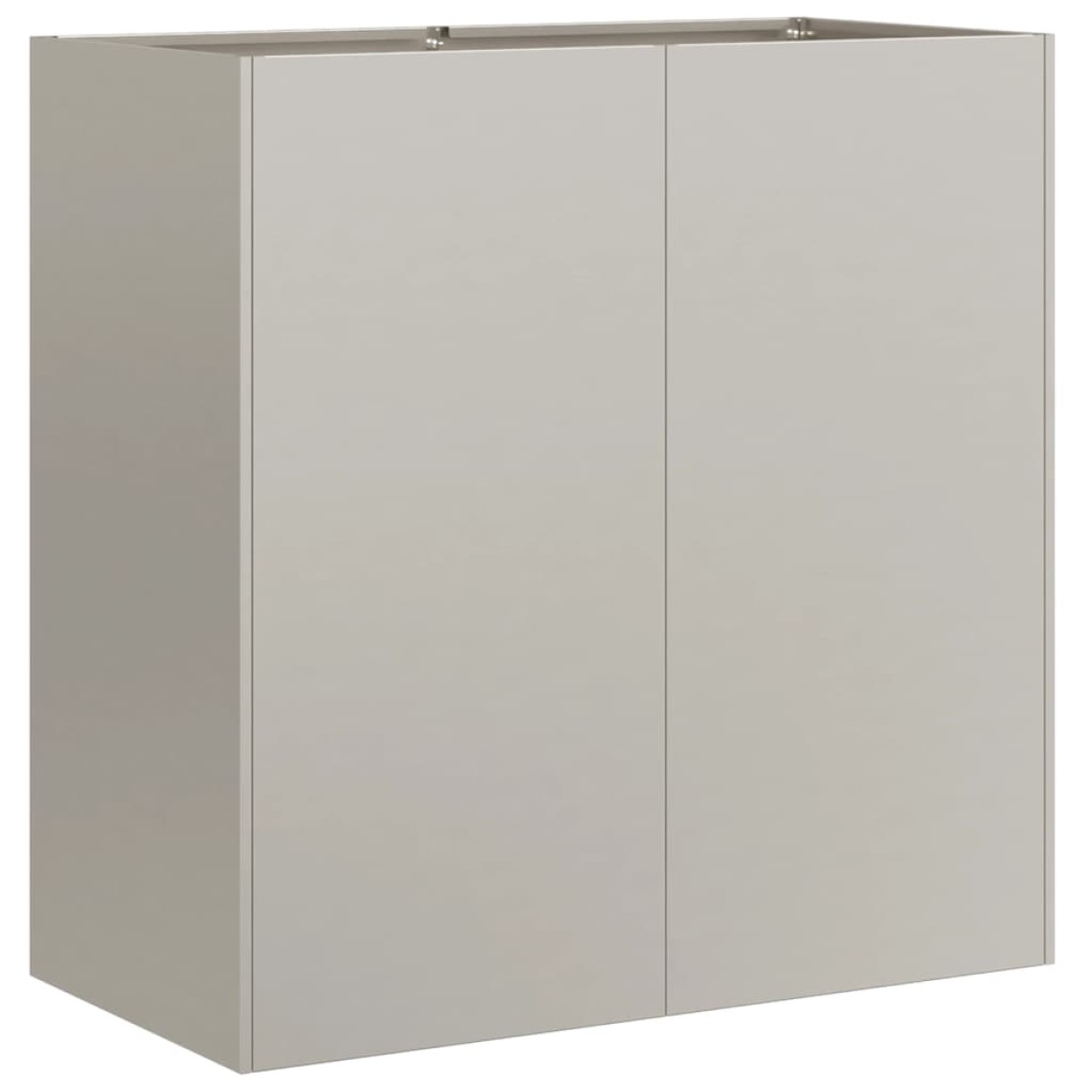 vidaXL Ζαρντινιέρα Σκουριασμένο 80x40x80εκ. Ατσάλι Σκληρυθέν στον Αέρα