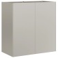 vidaXL Ζαρντινιέρα Σκουριασμένο 80x40x80εκ. Ατσάλι Σκληρυθέν στον Αέρα