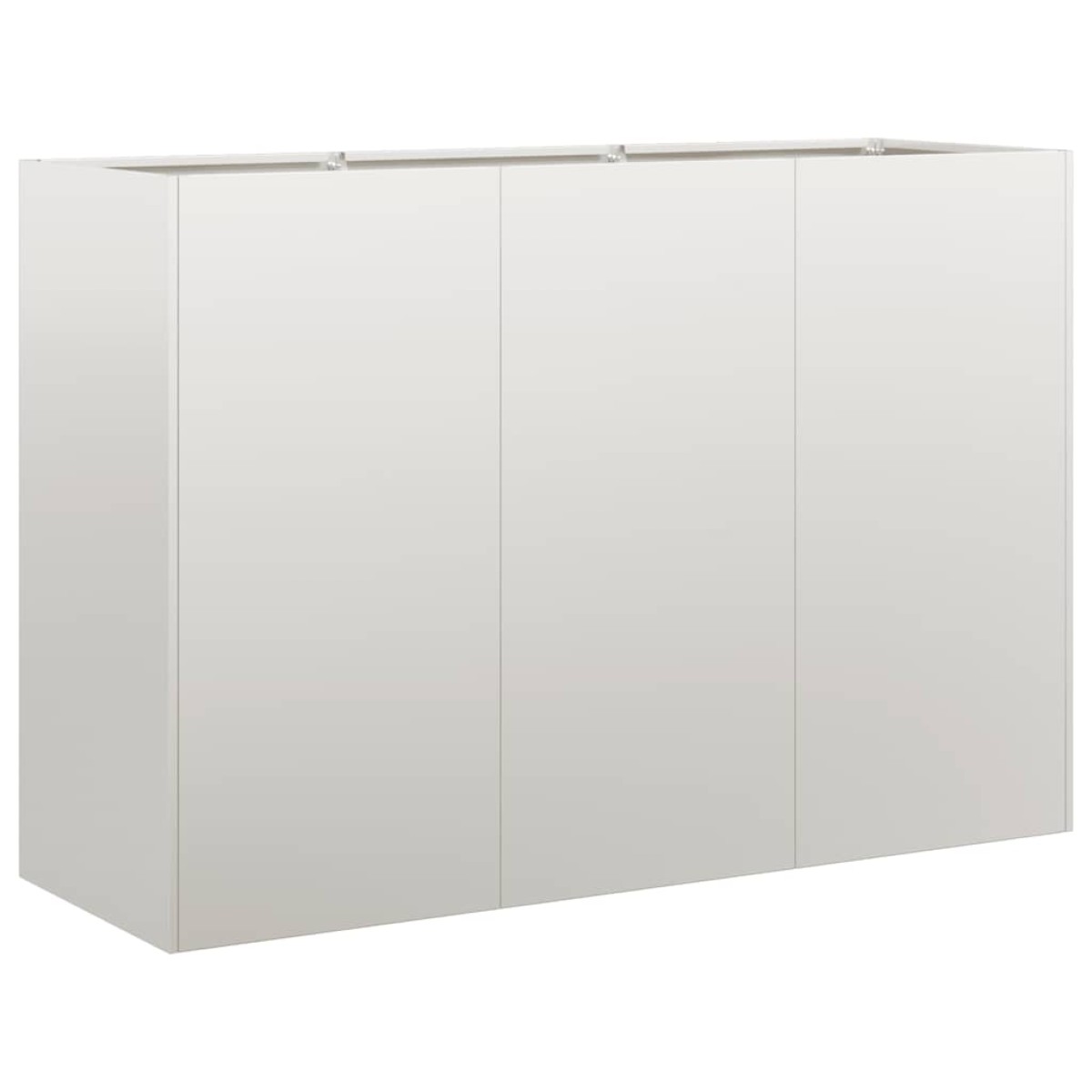 vidaXL Ζαρντινιέρα 120x40x80 εκ. από Ανοξείδωτο Ατσάλι