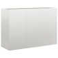 vidaXL Ζαρντινιέρα 120x40x80 εκ. από Ανοξείδωτο Ατσάλι