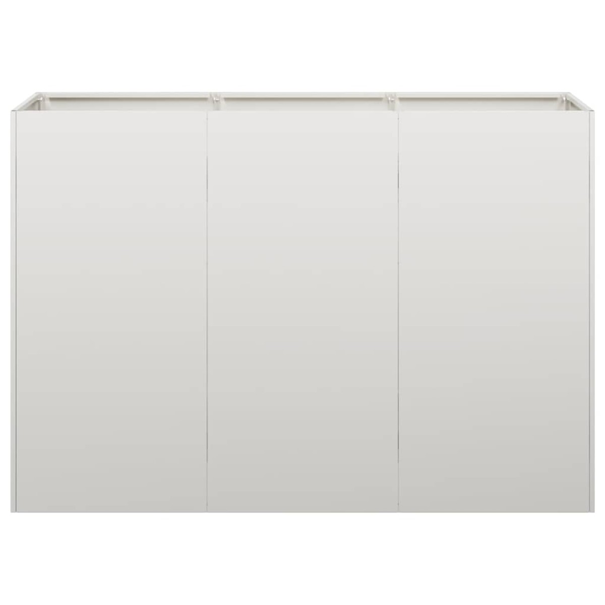vidaXL Ζαρντινιέρα 120x40x80 εκ. από Ανοξείδωτο Ατσάλι
