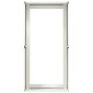 vidaXL Ζαρντινιέρα Λευκή 40x80x40 εκ. από Χάλυβα Ψυχρής Έλασης