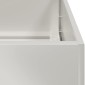 vidaXL Ζαρντινιέρα 40x80x40 εκ. από Ανοξείδωτο Ατσάλι