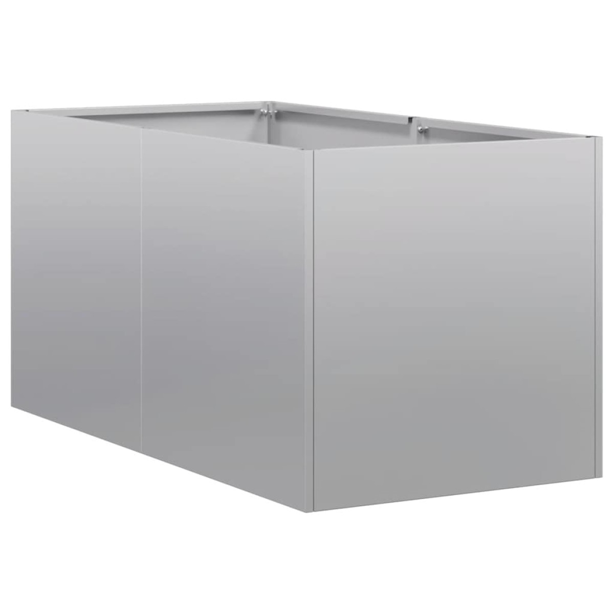 vidaXL Ζαρντινιέρα 40x80x40 εκ. από Γαλβανισμένο Ατσάλι