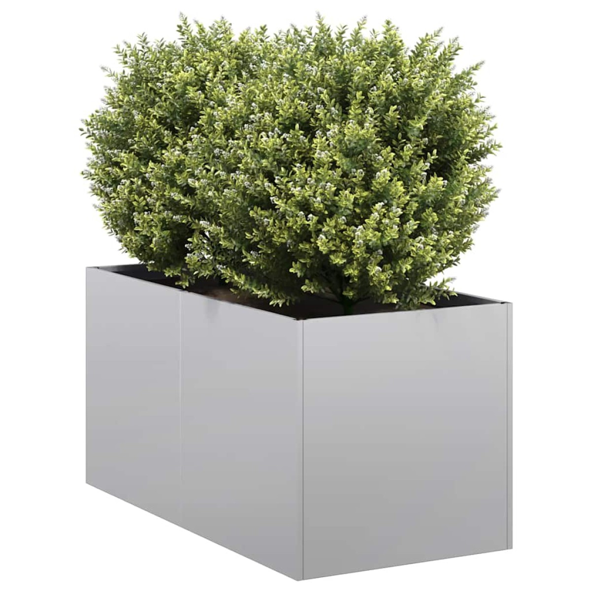 vidaXL Ζαρντινιέρα 40x80x40 εκ. από Γαλβανισμένο Ατσάλι