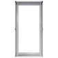 vidaXL Ζαρντινιέρα 40x80x40 εκ. από Γαλβανισμένο Ατσάλι