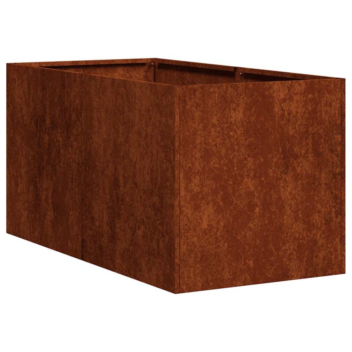 vidaXL Ζαρντινιέρα Σκουριασμένο 40x80x40εκ. Ατσάλι Σκληρυθέν στον Αέρα