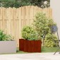 vidaXL Ζαρντινιέρα Σκουριασμένο 40x80x40εκ. Ατσάλι Σκληρυθέν στον Αέρα