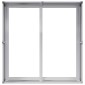 vidaXL Ζαρντινιέρα 80x80x40 εκ. από Γαλβανισμένο Ατσάλι