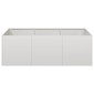 vidaXL Ζαρντινιέρα 120x80x40 εκ. από Ανοξείδωτο Ατσάλι