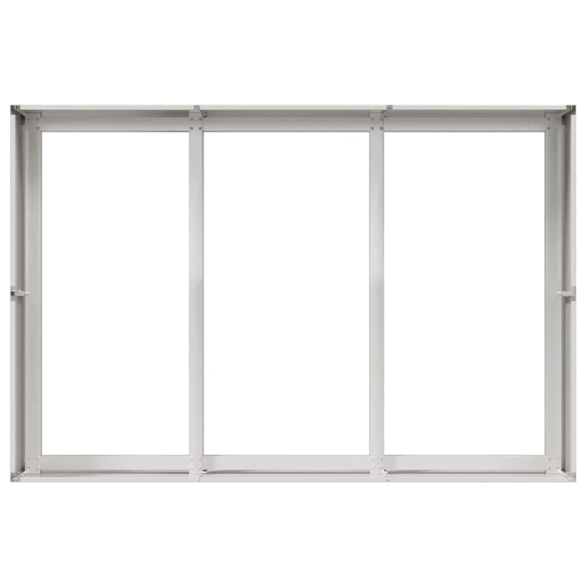 vidaXL Ζαρντινιέρα 120x80x40 εκ. από Ανοξείδωτο Ατσάλι