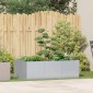 vidaXL Ζαρντινιέρα 120x80x40 εκ. από Γαλβανισμένο Ατσάλι