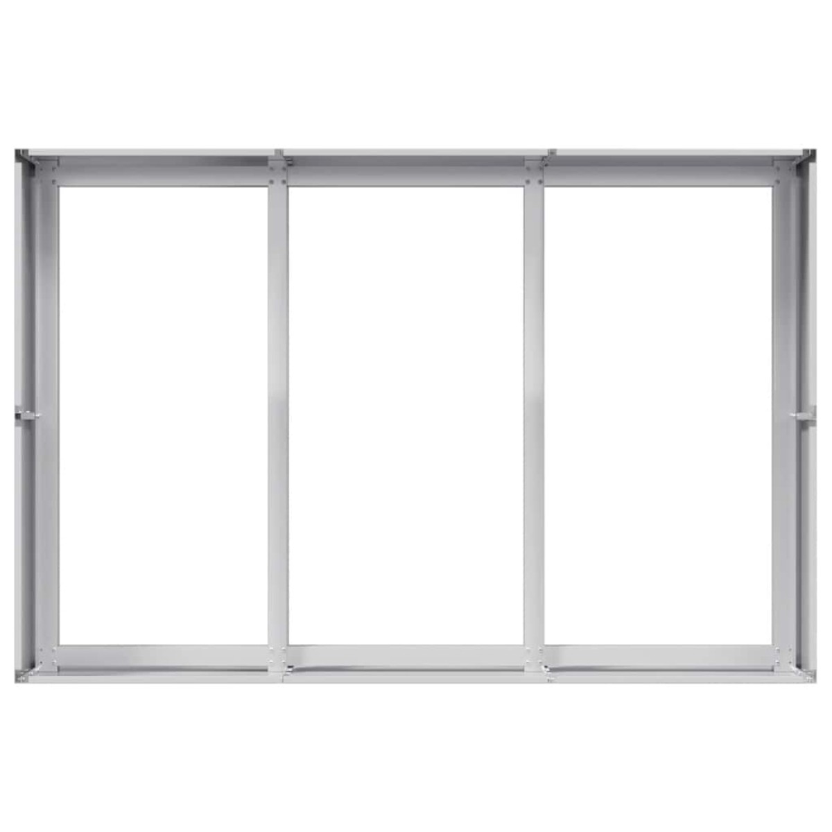 vidaXL Ζαρντινιέρα 120x80x40 εκ. από Γαλβανισμένο Ατσάλι