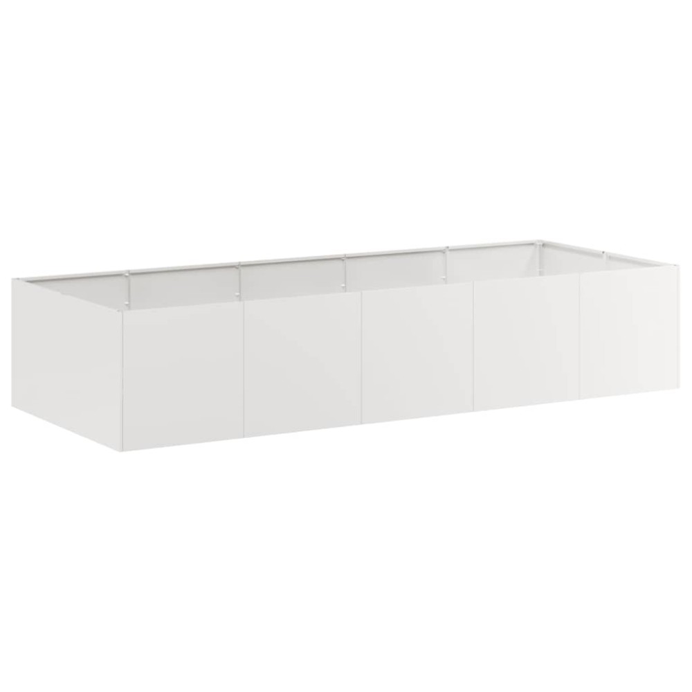 vidaXL Ζαρντινιέρα 200x80x40 εκ. από Ανοξείδωτο Ατσάλι