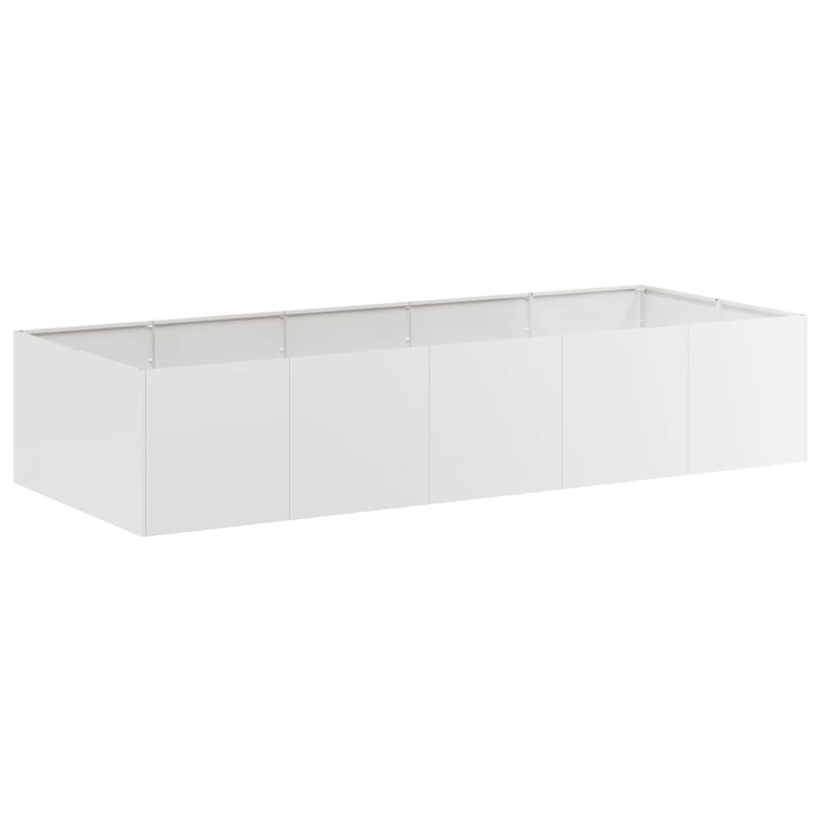 vidaXL Ζαρντινιέρα 200x80x40 εκ. από Ανοξείδωτο Ατσάλι
