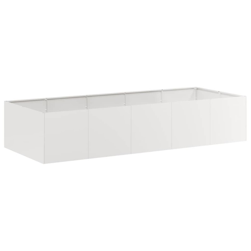 vidaXL Ζαρντινιέρα 200x80x40 εκ. από Ανοξείδωτο Ατσάλι