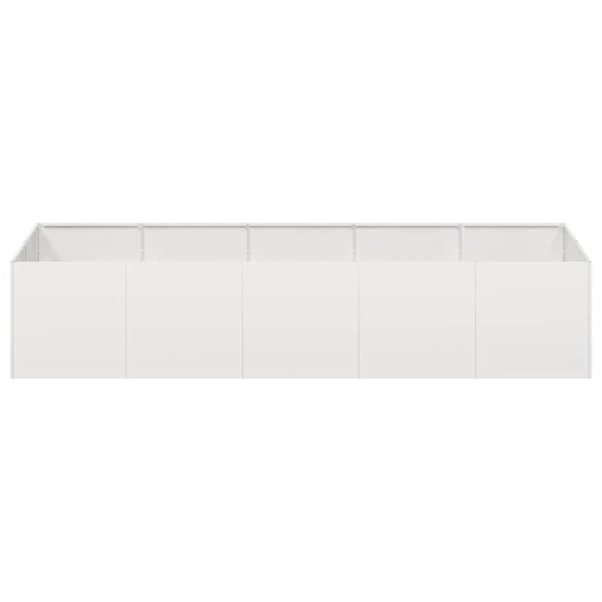 vidaXL Ζαρντινιέρα 200x80x40 εκ. από Ανοξείδωτο Ατσάλι