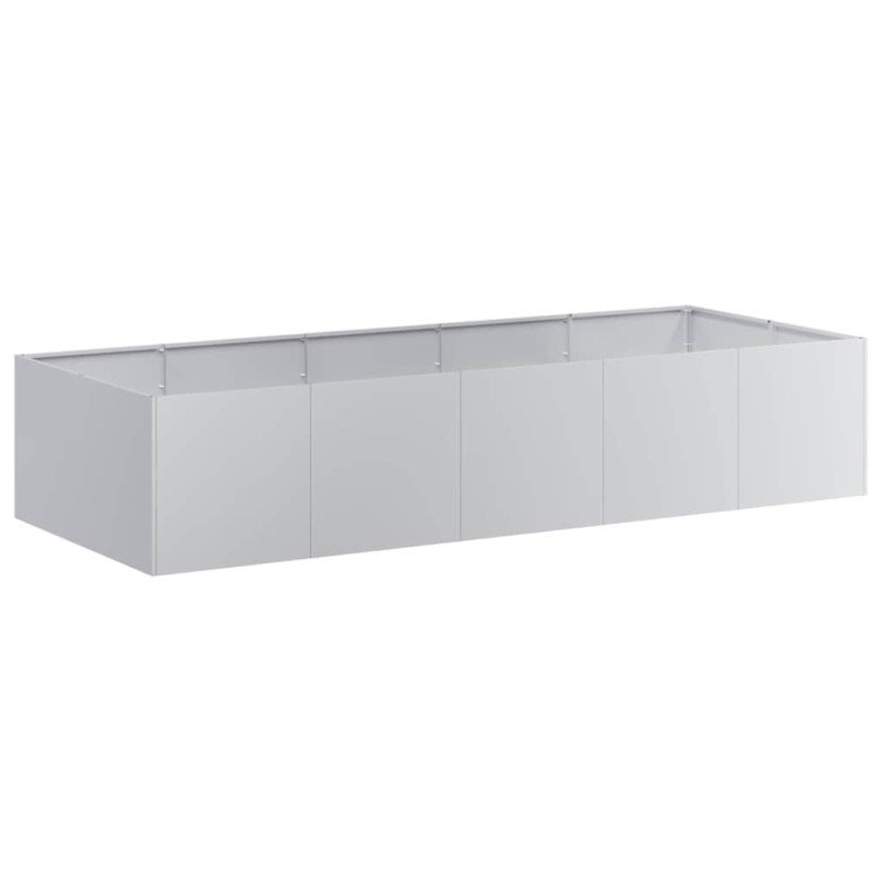 vidaXL Ζαρντινιέρα 200x80x40 εκ. από Γαλβανισμένο Ατσάλι