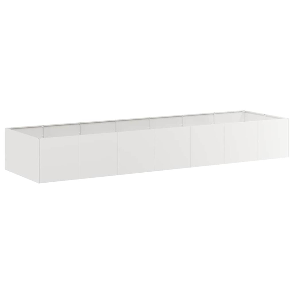 vidaXL Ζαρντινιέρα 280x80x40 εκ. από Ανοξείδωτο Ατσάλι