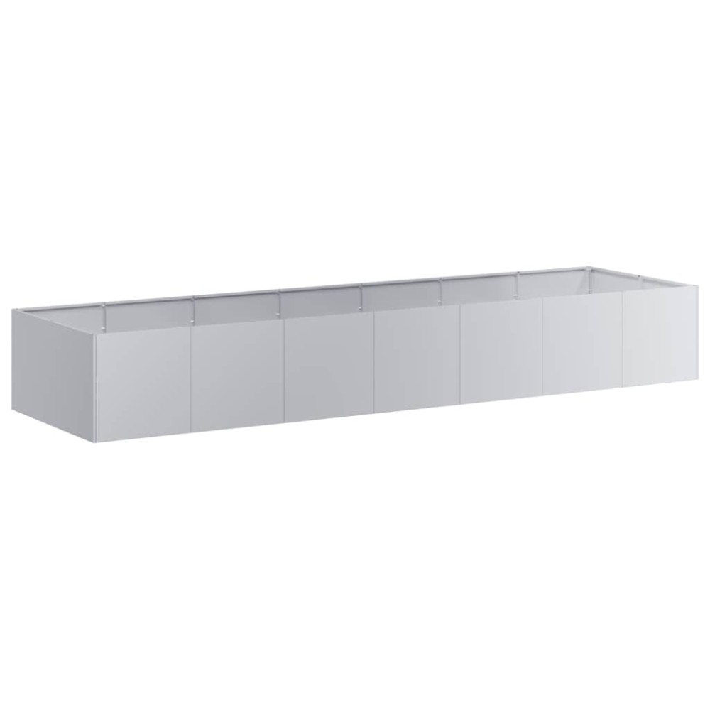 vidaXL Ζαρντινιέρα 280x80x40 εκ. από Γαλβανισμένο Ατσάλι