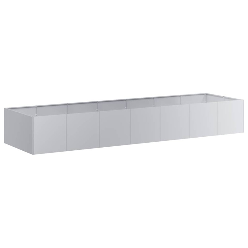 vidaXL Ζαρντινιέρα 280x80x40 εκ. από Γαλβανισμένο Ατσάλι