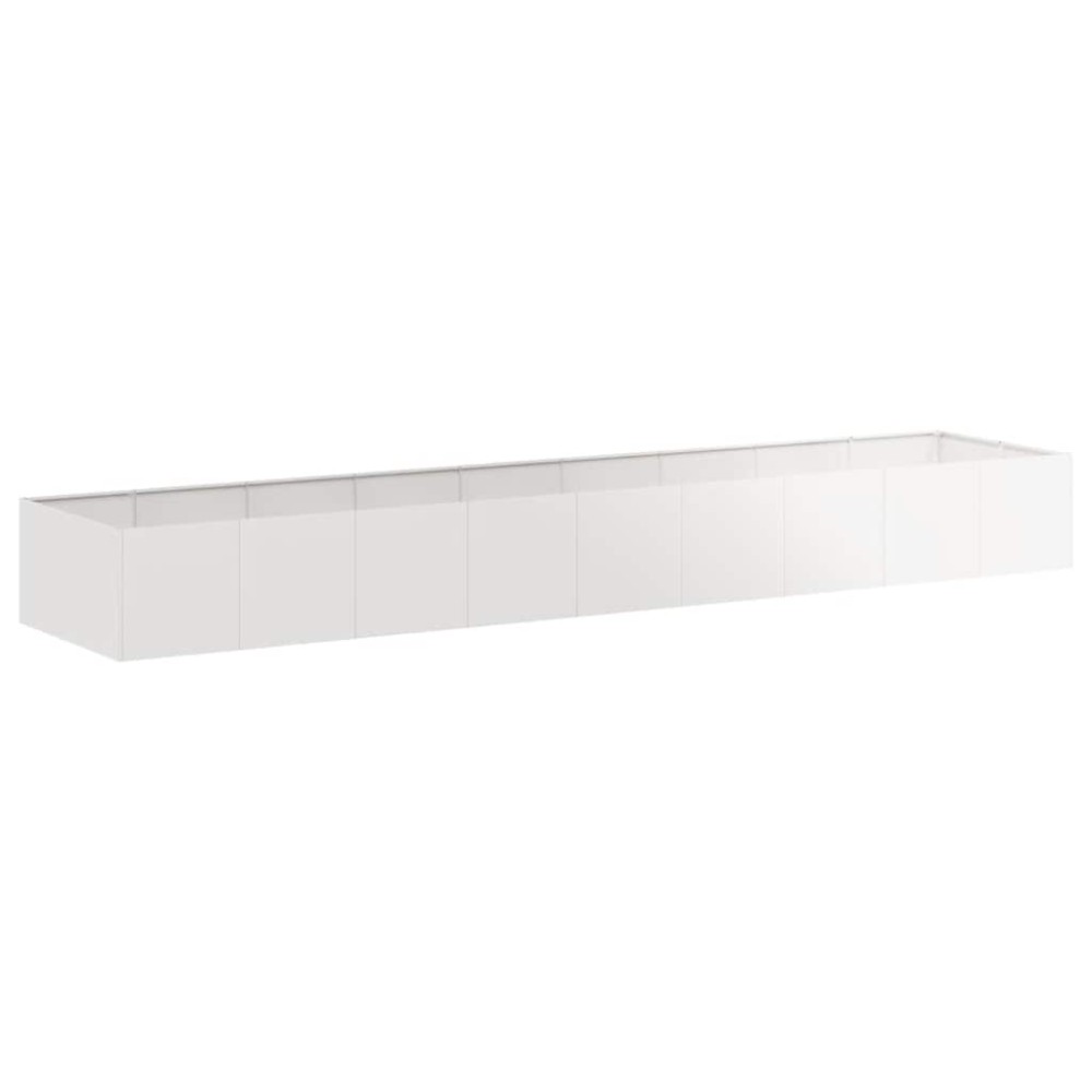 vidaXL Ζαρντινιέρα 360x80x40 εκ. από Ανοξείδωτο Ατσάλι