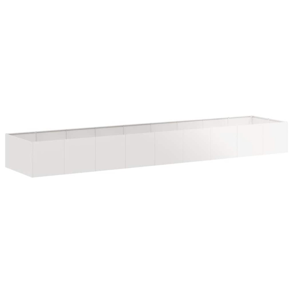 vidaXL Ζαρντινιέρα 360x80x40 εκ. από Ανοξείδωτο Ατσάλι