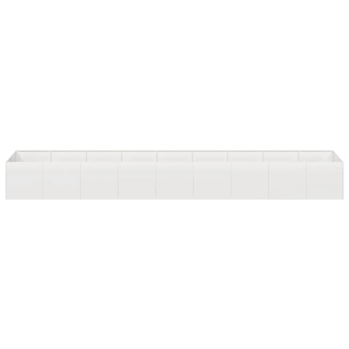vidaXL Ζαρντινιέρα 360x80x40 εκ. από Ανοξείδωτο Ατσάλι
