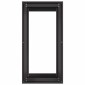vidaXL Ζαρντινιέρα Μαύρη 40x80x80 εκ. από Χάλυβα