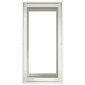 vidaXL Ζαρντινιέρα Λευκή 40x80x80 εκ. από Χάλυβα