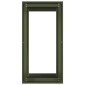 vidaXL Ζαρντινιέρα Λαδί 40x80x80 εκ. από Χάλυβα