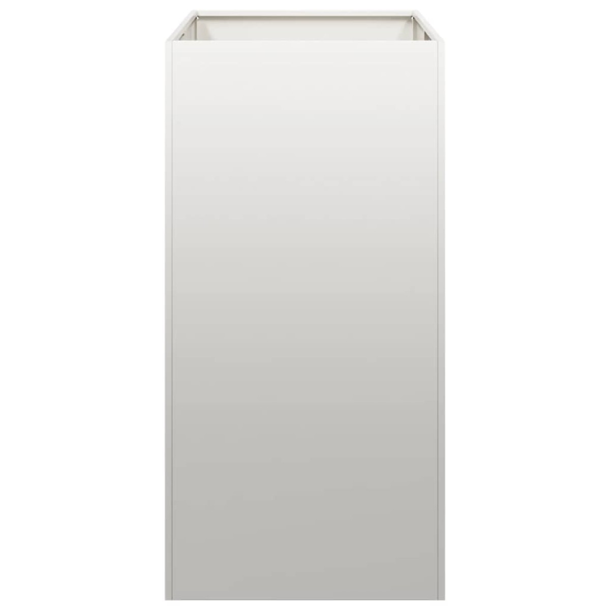 vidaXL Ζαρντινιέρα 40x80x80 εκ. από Ανοξείδωτο Ατσάλι