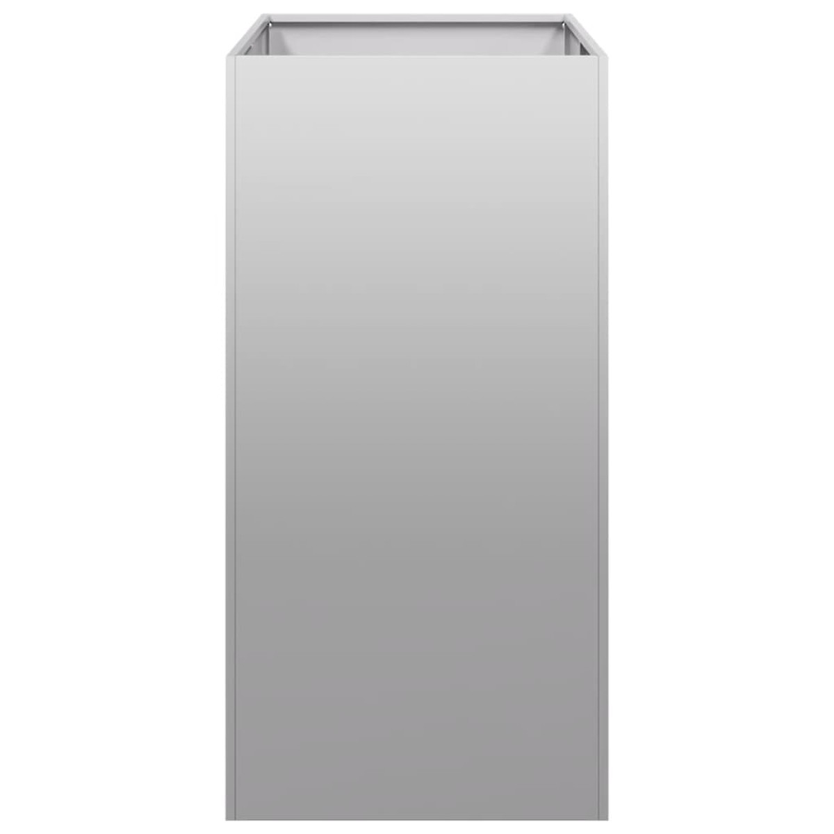 vidaXL Ζαρντινιέρα 40x80x80 εκ. από Γαλβανισμένο Ατσάλι