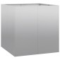 vidaXL Ζαρντινιέρα 80x80x80 εκ. από Γαλβανισμένο Ατσάλι