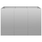 vidaXL Ζαρντινιέρα 120x80x80 εκ. από Γαλβανισμένο Ατσάλι